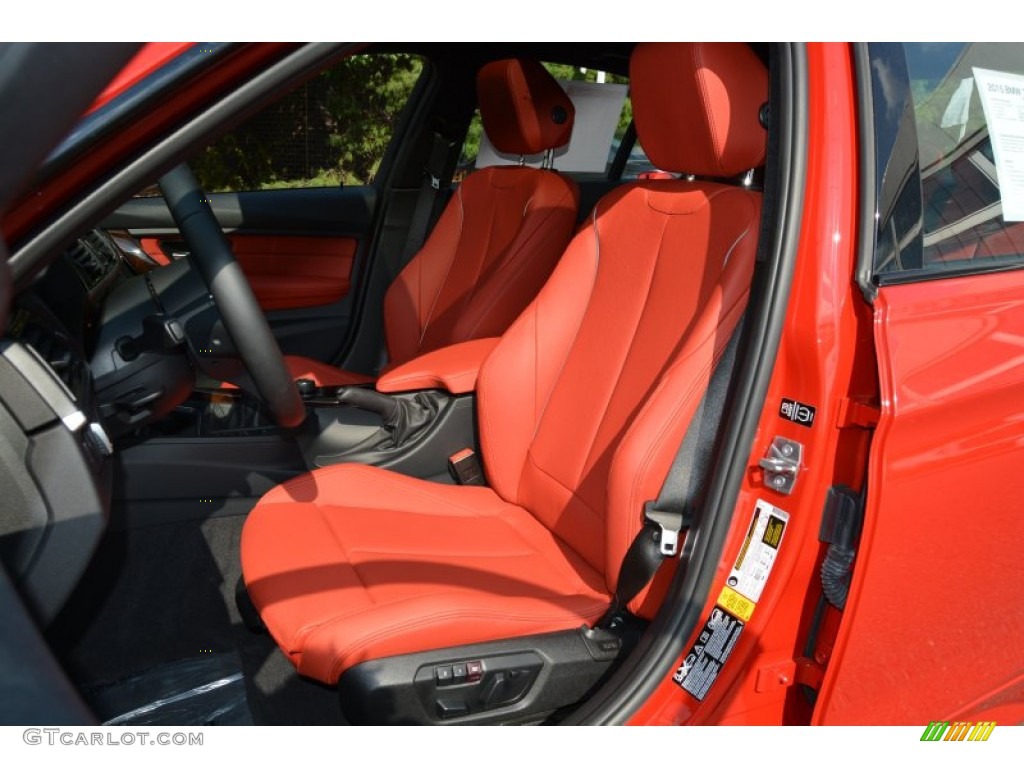 2015 BMW 3 Series 335i xDrive Sedan Front Seat Photo #106640257