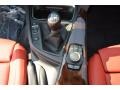 2015 BMW 3 Series Coral Red/Black Interior Transmission Photo