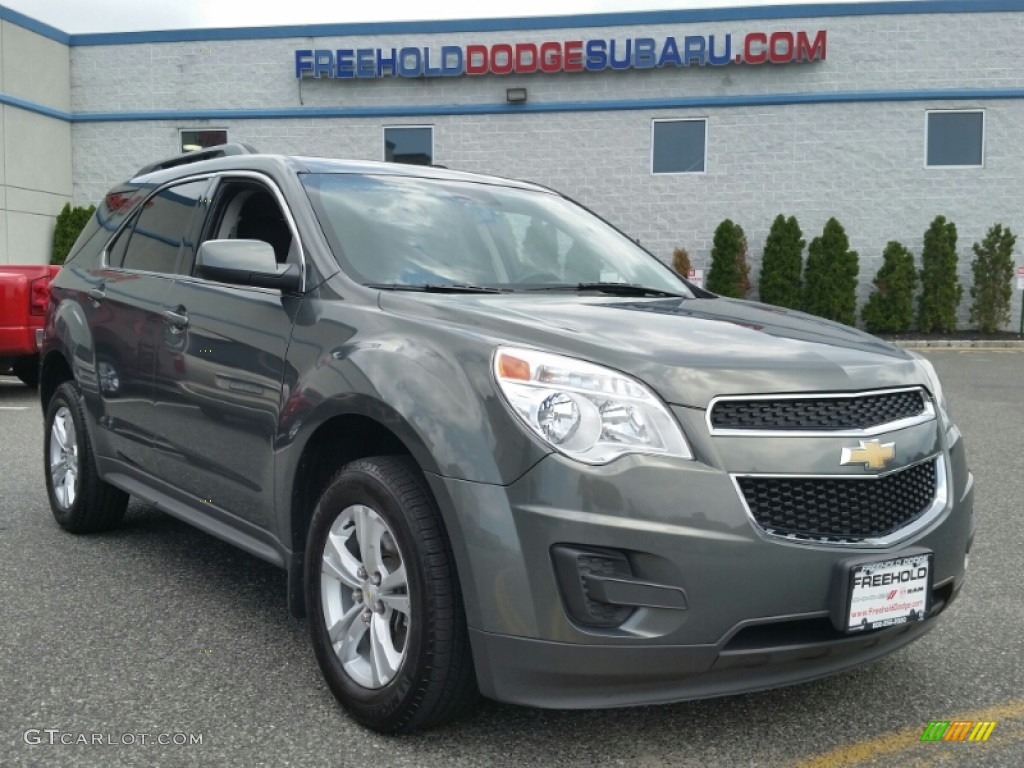2013 Equinox LT AWD - Steel Green Metallic / Light Titanium/Jet Black photo #1
