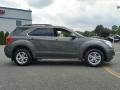 2013 Steel Green Metallic Chevrolet Equinox LT AWD  photo #2