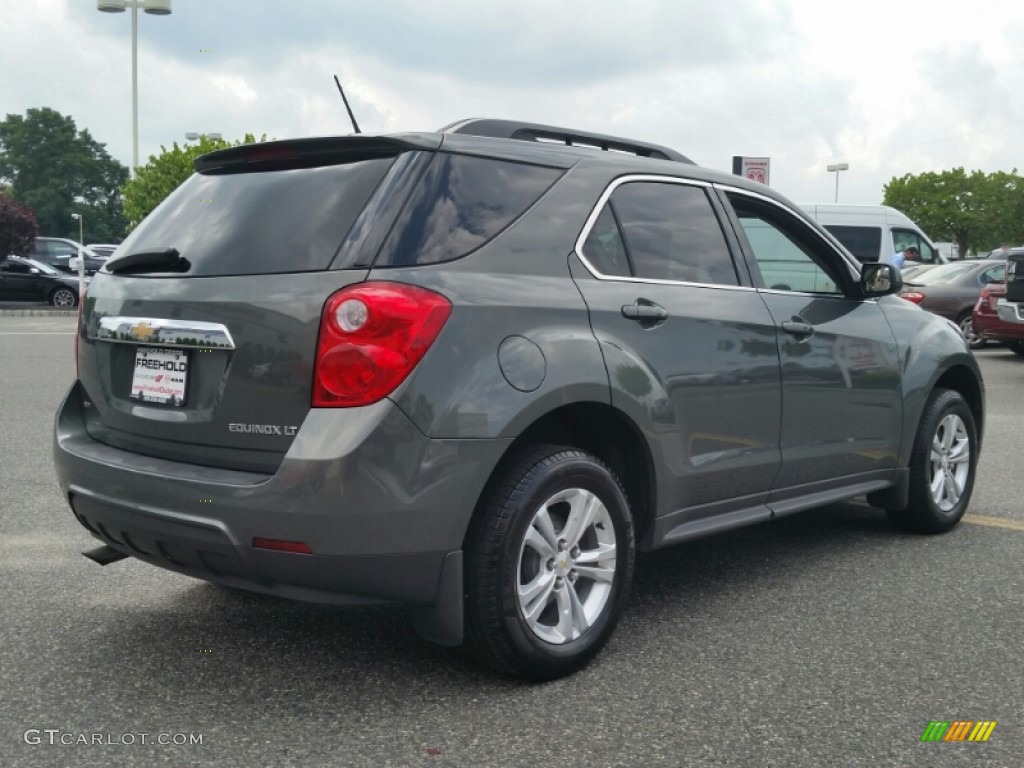 2013 Equinox LT AWD - Steel Green Metallic / Light Titanium/Jet Black photo #3