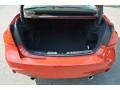 2015 BMW 3 Series Coral Red/Black Interior Trunk Photo