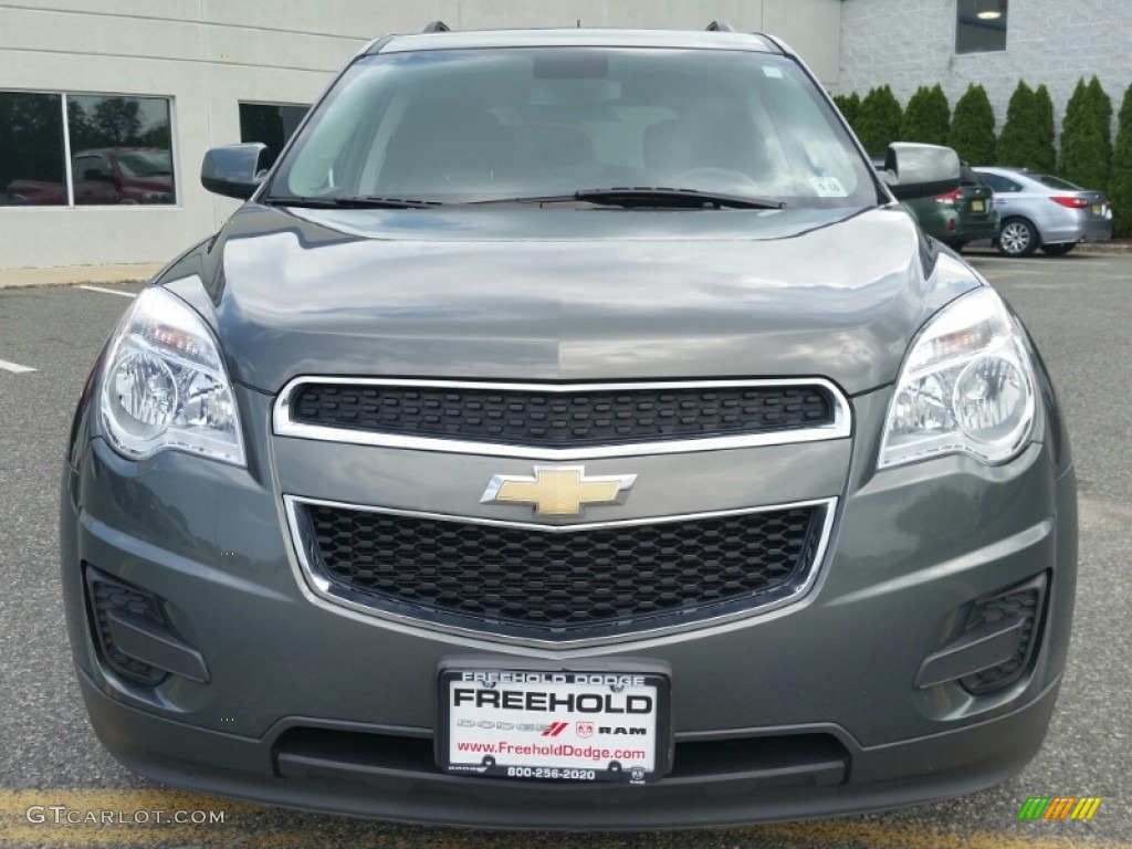 2013 Equinox LT AWD - Steel Green Metallic / Light Titanium/Jet Black photo #9