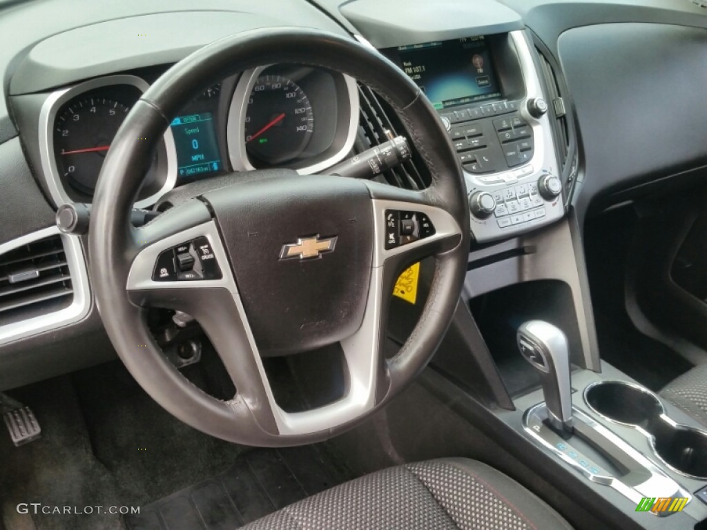 2013 Equinox LT AWD - Steel Green Metallic / Light Titanium/Jet Black photo #15