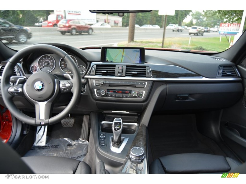 2015 BMW 3 Series 328d xDrive Sports Wagon Black Dashboard Photo #106640863