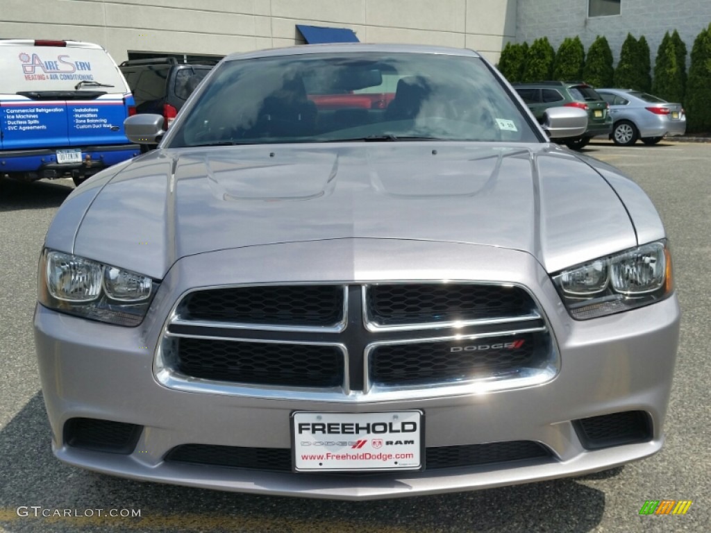 2014 Charger SXT AWD - Billet Silver Metallic / Black photo #8