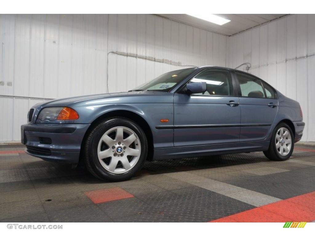 Steel Blue Metallic 1999 BMW 3 Series 323i Sedan Exterior Photo #106642237