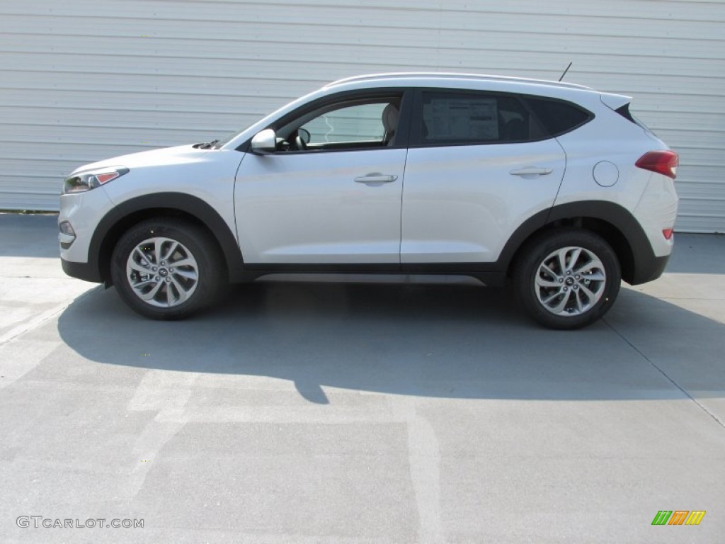 2016 Tucson SE AWD - Chromium Silver / Gray photo #6