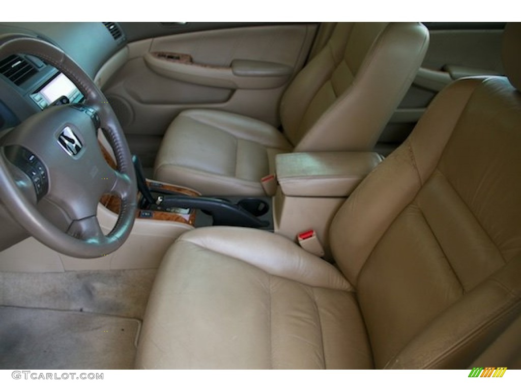2003 Accord EX V6 Sedan - Taffeta White / Ivory photo #3