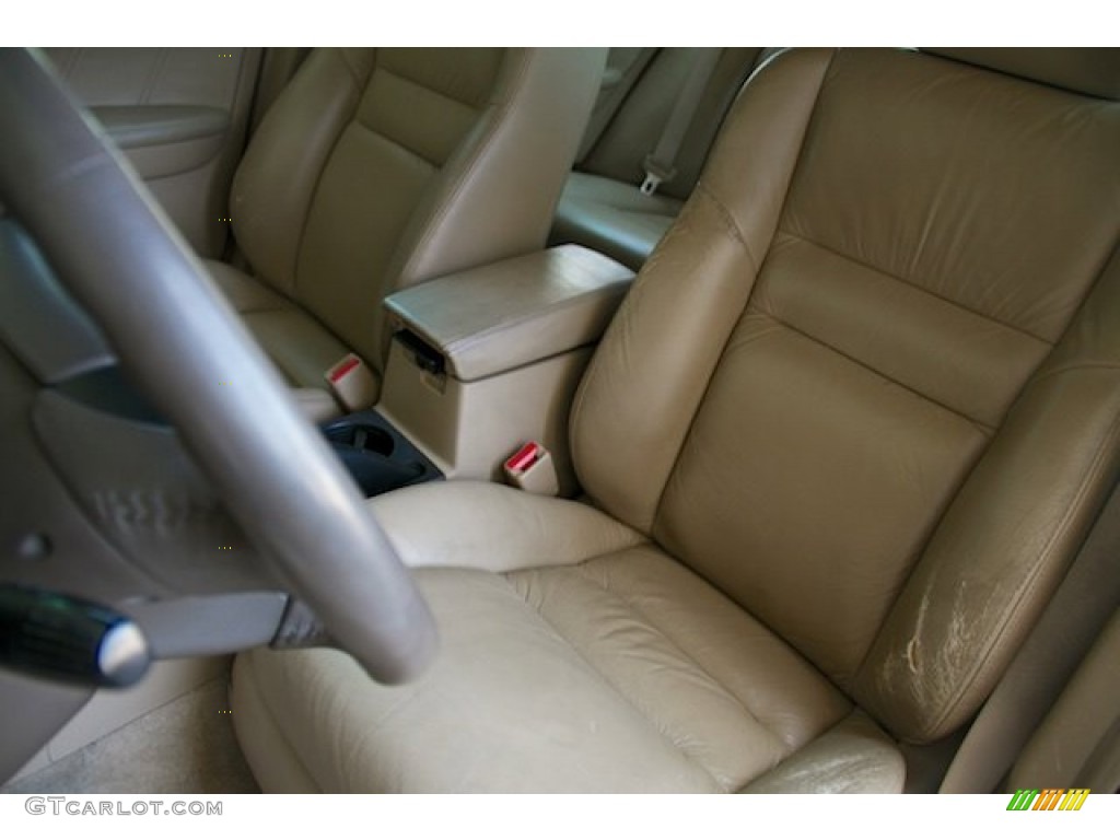 2003 Accord EX V6 Sedan - Taffeta White / Ivory photo #12