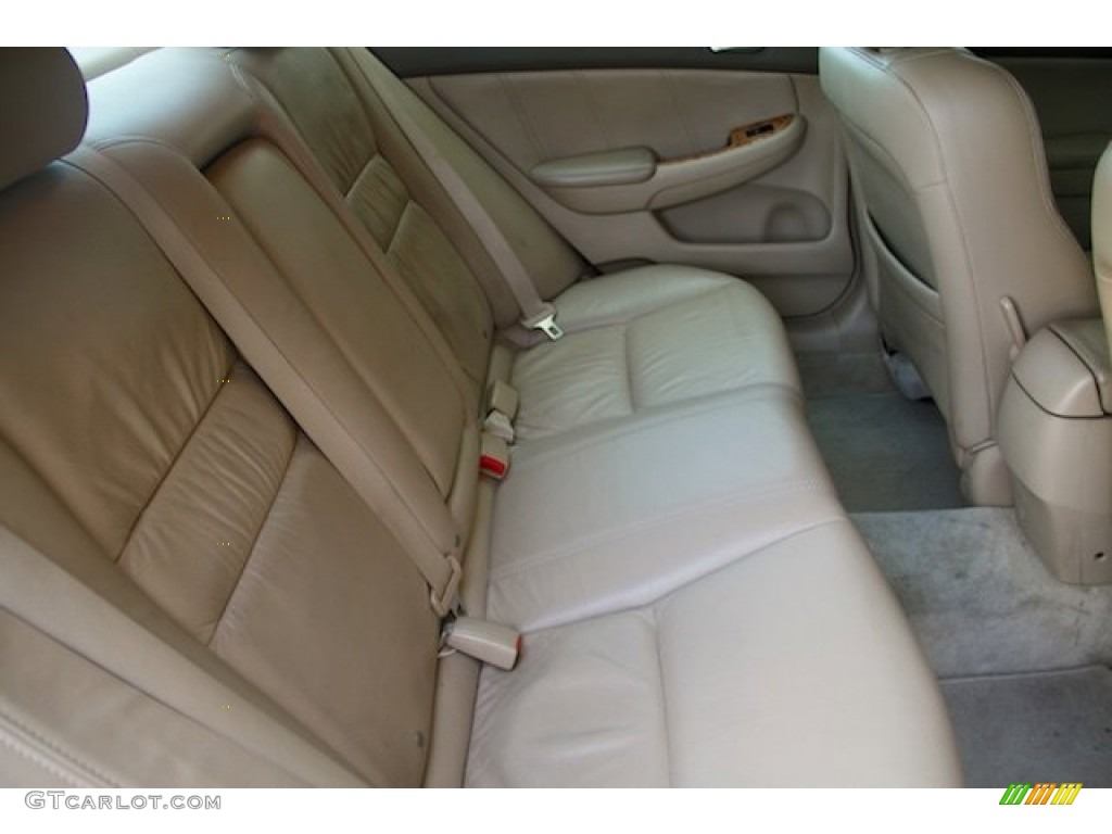 2003 Accord EX V6 Sedan - Taffeta White / Ivory photo #15