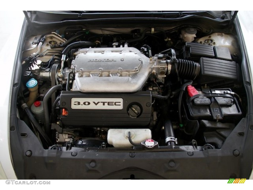 2003 Accord EX V6 Sedan - Taffeta White / Ivory photo #24