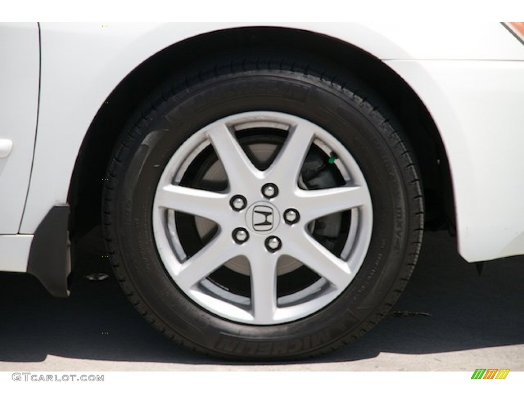 2003 Accord EX V6 Sedan - Taffeta White / Ivory photo #26