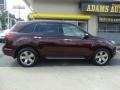 2009 Dark Cherry Pearl Acura MDX   photo #5