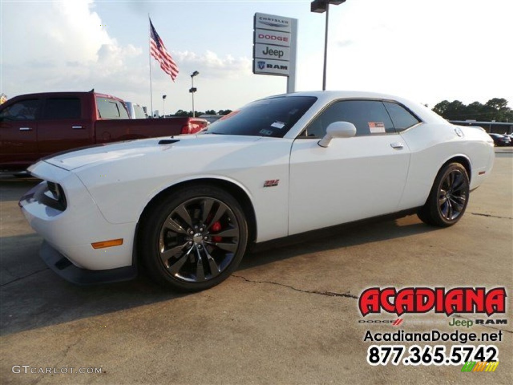 2014 Challenger SRT8 392 - Bright White / Dark Slate Gray photo #1