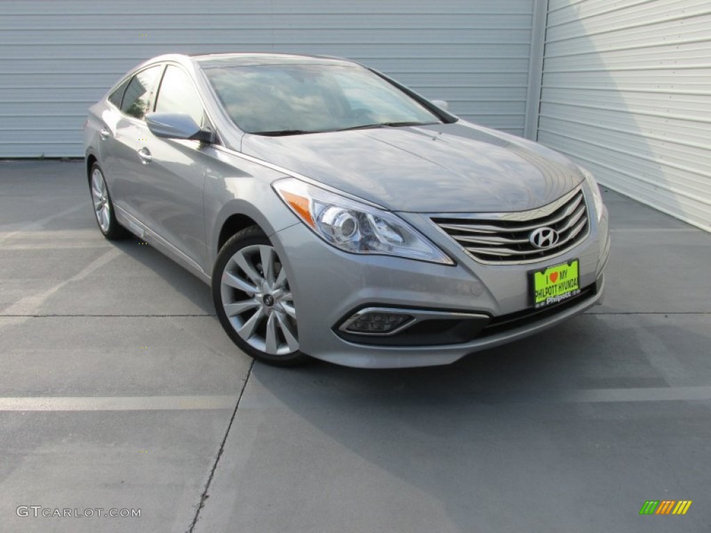 2015 Azera Limited - Pewter Gray Metallic / Camel photo #1