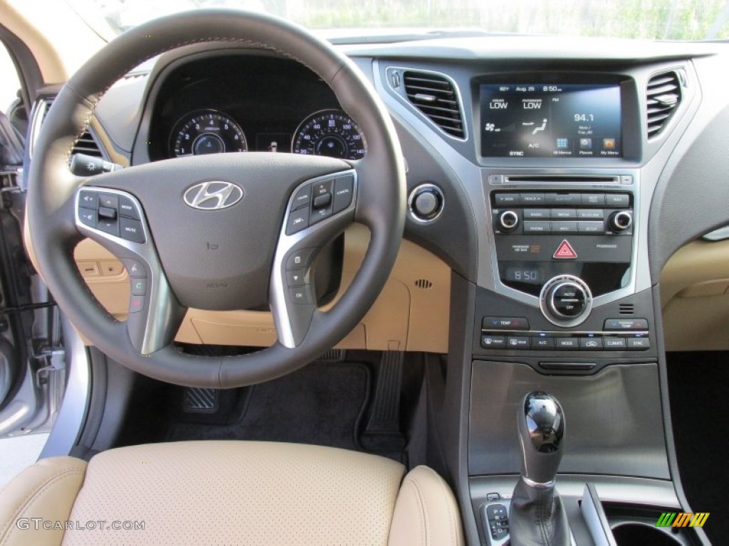 2015 Hyundai Azera Limited Camel Dashboard Photo #106653067