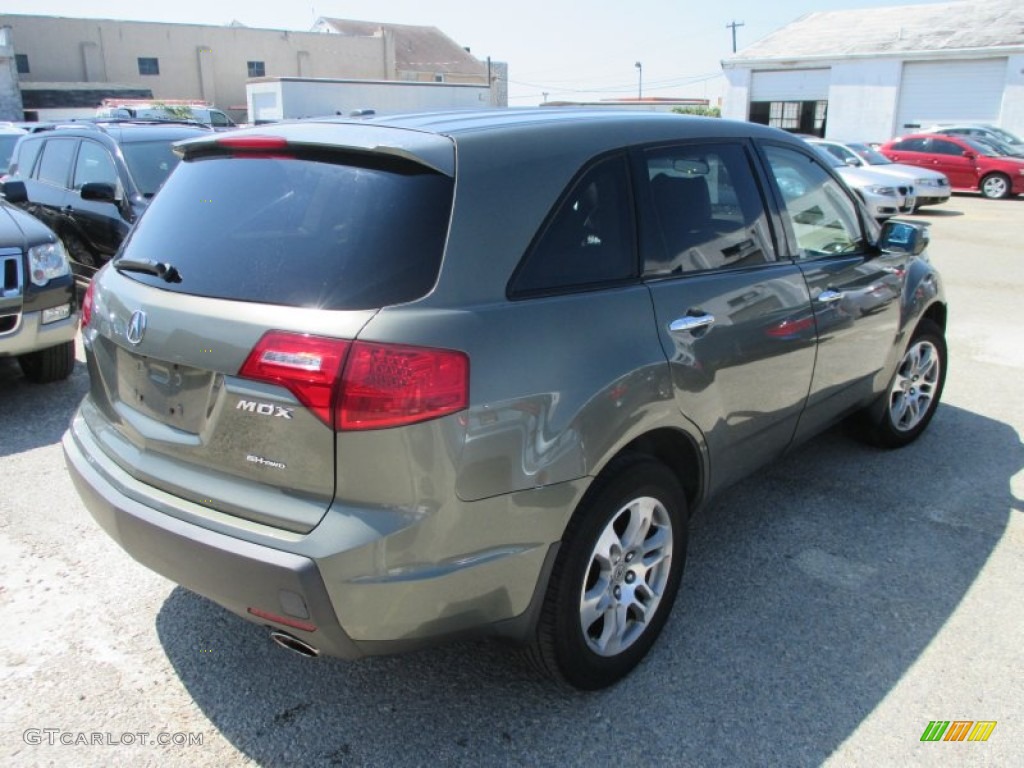 2007 MDX  - Nimbus Gray Metallic / Parchment photo #3