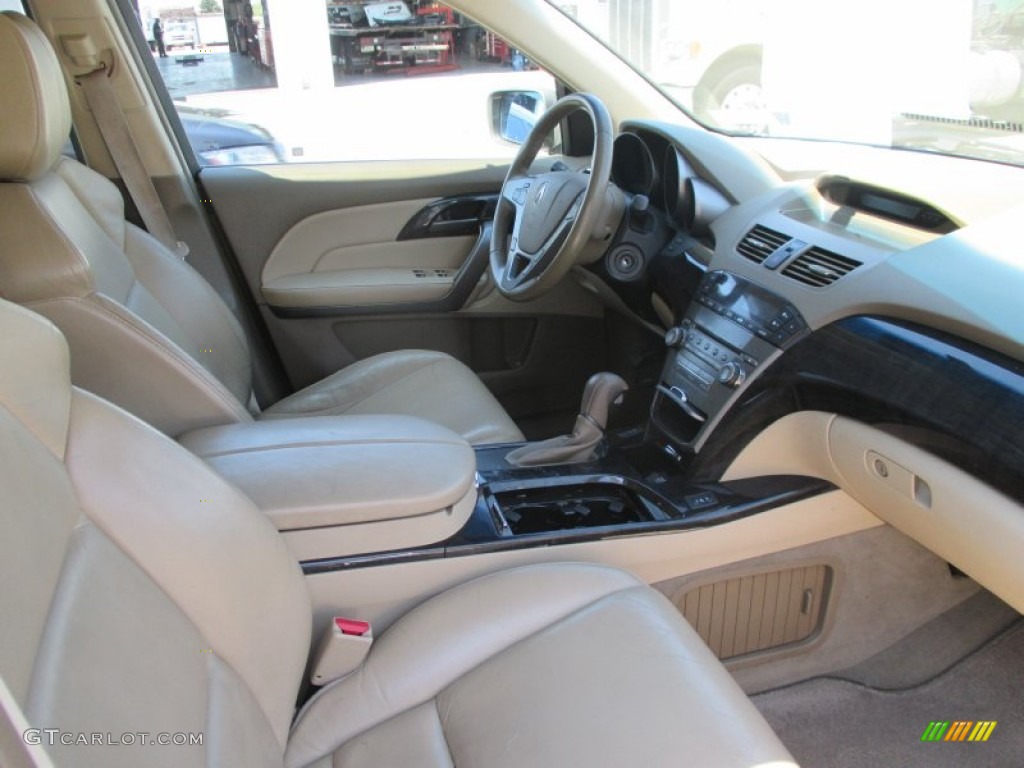 2007 MDX  - Nimbus Gray Metallic / Parchment photo #9