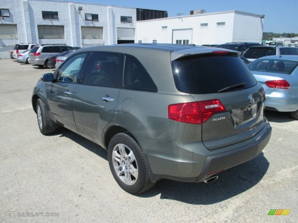 2007 MDX  - Nimbus Gray Metallic / Parchment photo #12