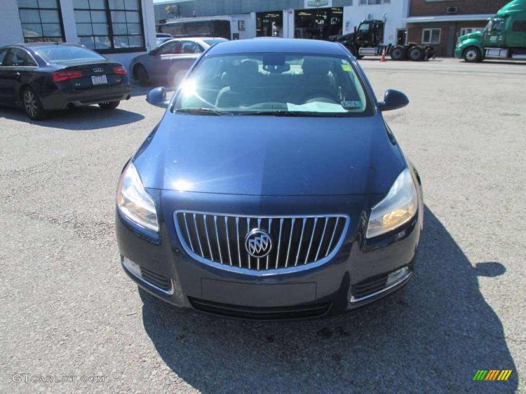 2011 Regal CXL - Majestic Blue Metallic / Cashmere photo #12