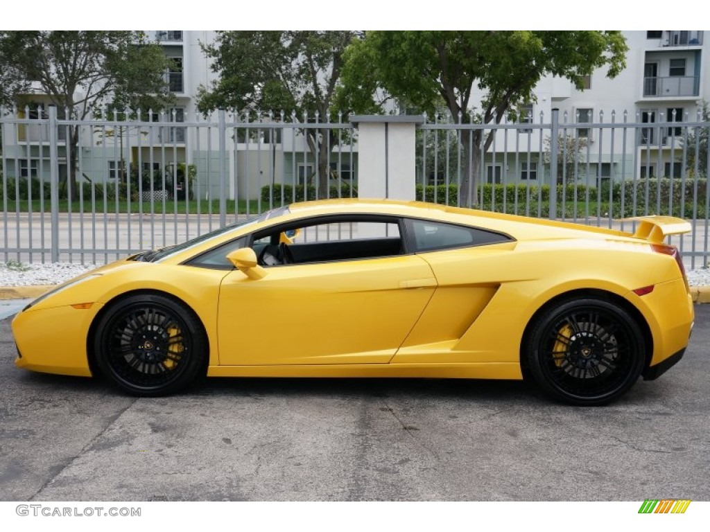 Giallo Halys (Yellow) 2004 Lamborghini Gallardo Coupe Exterior Photo #106654340