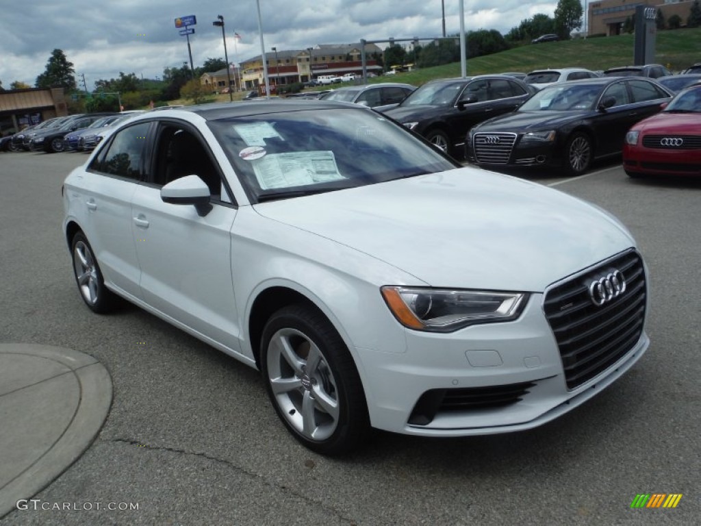 Glacier White Metallic 2016 Audi A3 2.0 Premium quattro Exterior Photo #106654550