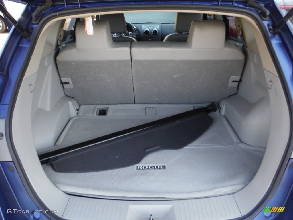 2011 Rogue SL AWD - Indigo Blue Metallic / Gray photo #23