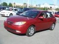 2010 Apple Red Pearl Hyundai Elantra GLS  photo #4