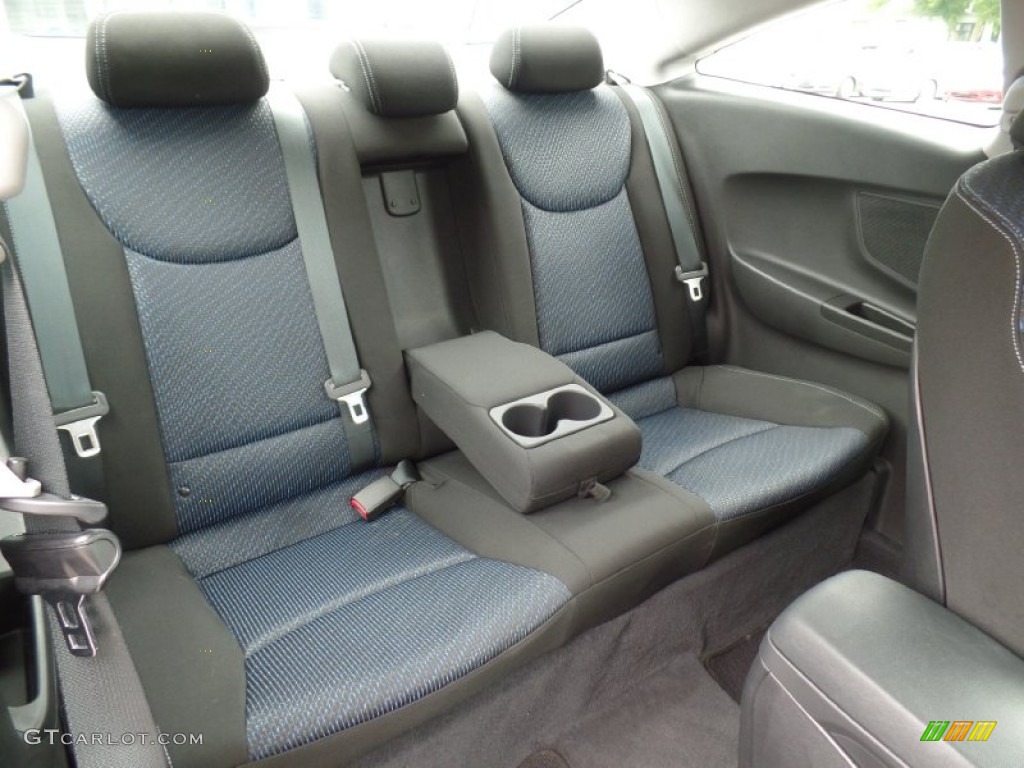 2013 Elantra Coupe GS - Monaco White / Gray photo #43