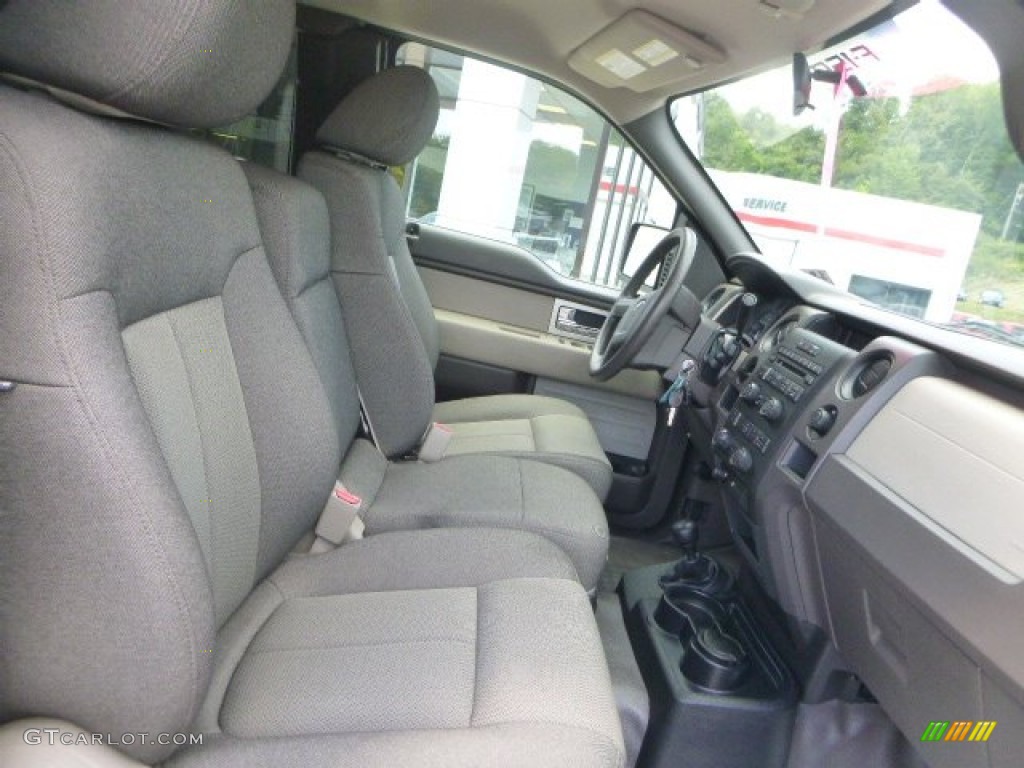 2010 F150 STX SuperCab 4x4 - Tuxedo Black / Medium Stone photo #3