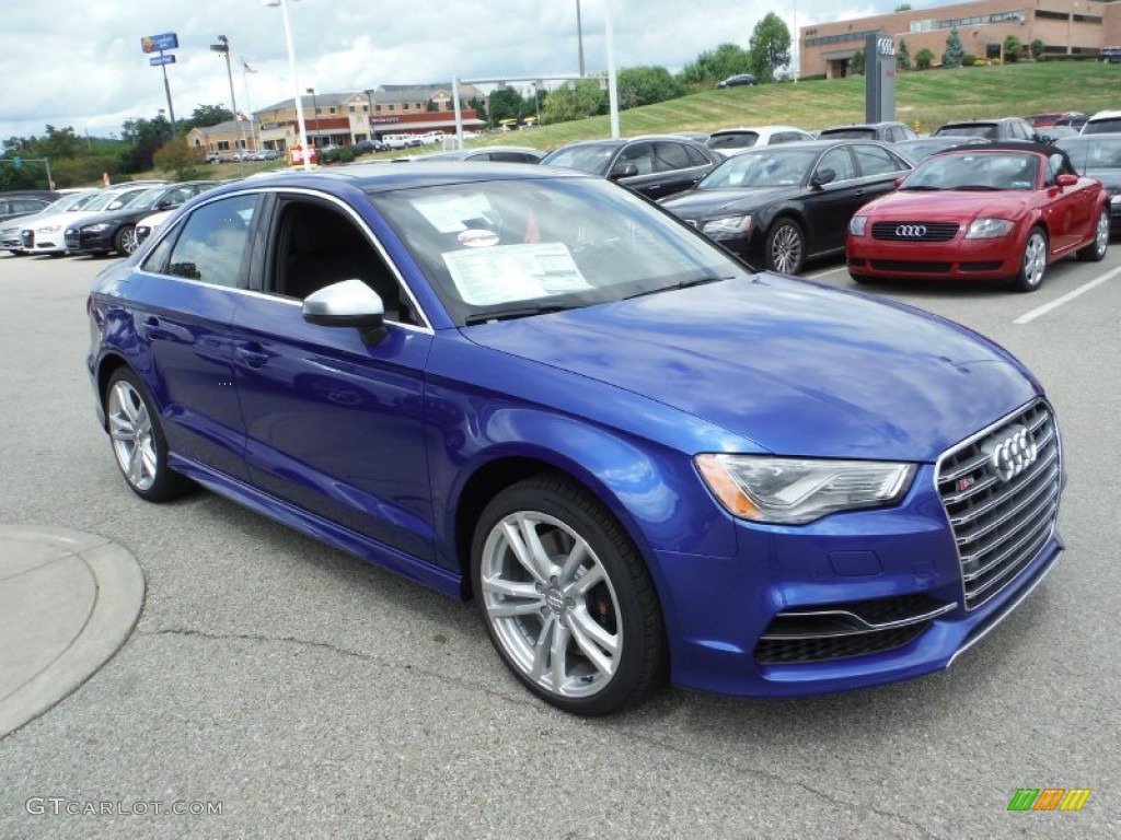 Sepang Blue Pearl 2016 Audi S3 2.0T Premium Plus quattro Exterior Photo #106655411