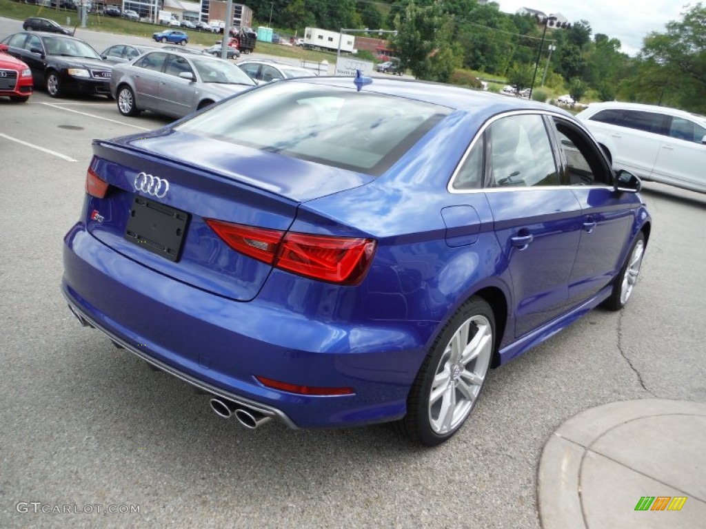 2016 S3 2.0T Premium Plus quattro - Sepang Blue Pearl / Black photo #12