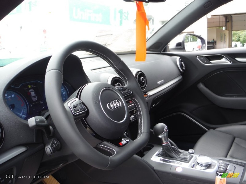 2016 S3 2.0T Premium Plus quattro - Sepang Blue Pearl / Black photo #17