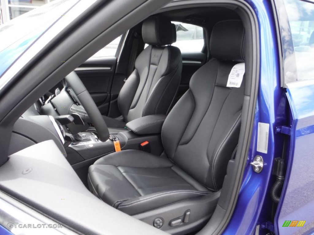 Black Interior 2016 Audi S3 2.0T Premium Plus quattro Photo #106655654