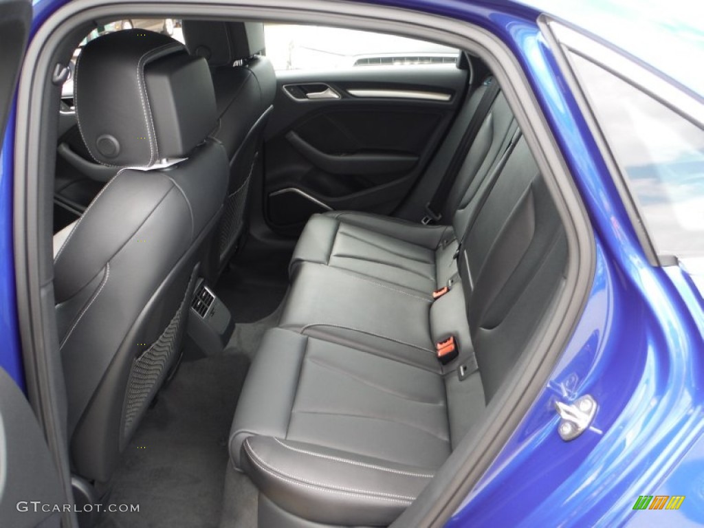 2016 Audi S3 2.0T Premium Plus quattro Rear Seat Photo #106655970