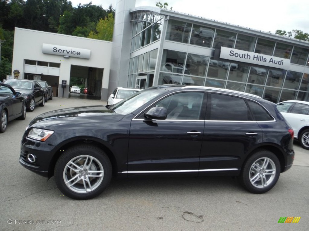2016 Q5 2.0 TFSI Premium quattro - Moonlight Blue Metallic / Chestnut Brown photo #2