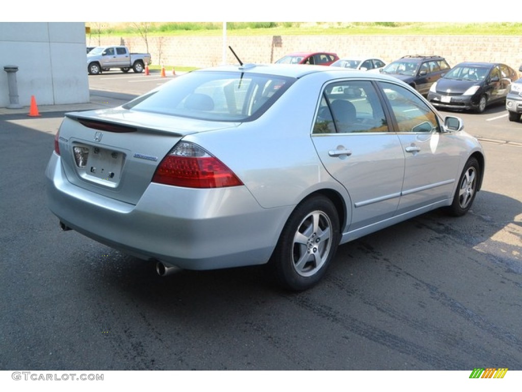 2007 Accord Hybrid Sedan - Silver Frost Metallic / Gray photo #2