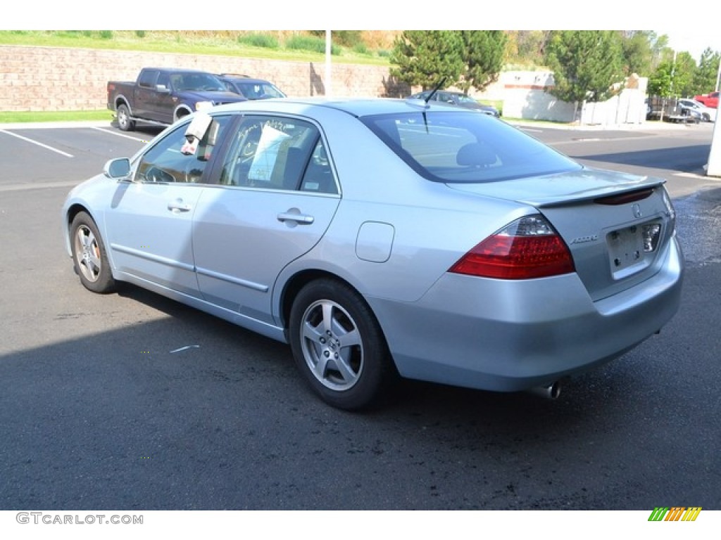 2007 Accord Hybrid Sedan - Silver Frost Metallic / Gray photo #4
