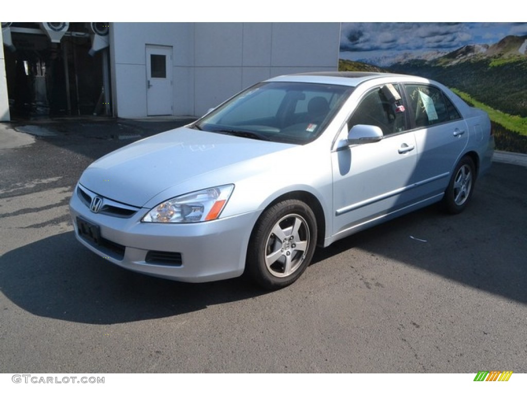 2007 Accord Hybrid Sedan - Silver Frost Metallic / Gray photo #5