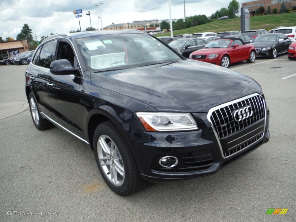 2016 Q5 2.0 TFSI Premium quattro - Moonlight Blue Metallic / Chestnut Brown photo #8