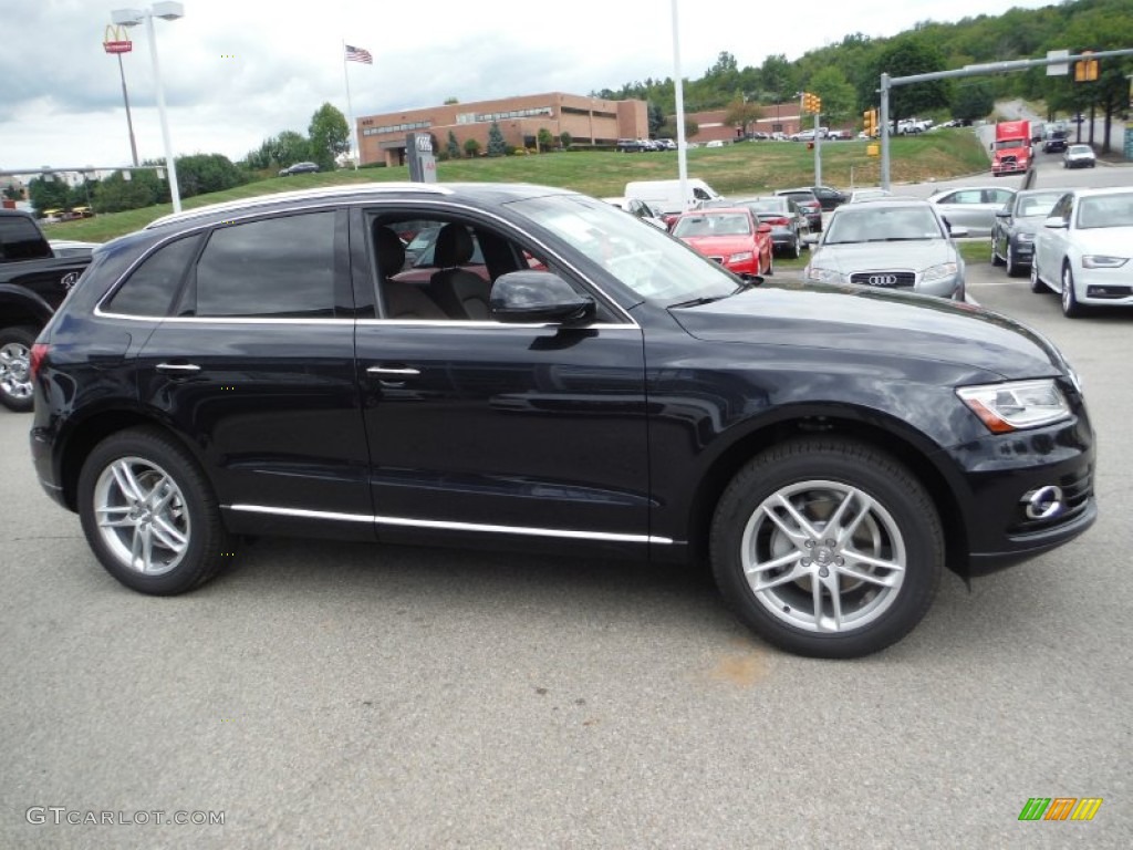 2016 Q5 2.0 TFSI Premium quattro - Moonlight Blue Metallic / Chestnut Brown photo #9