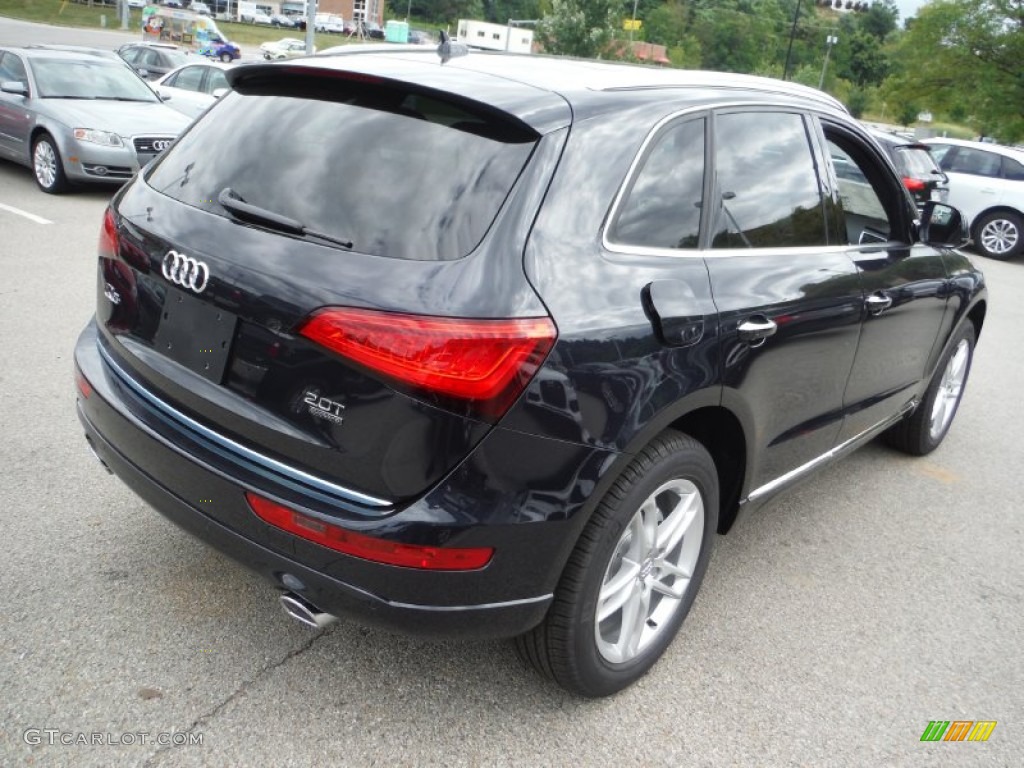 2016 Q5 2.0 TFSI Premium quattro - Moonlight Blue Metallic / Chestnut Brown photo #12