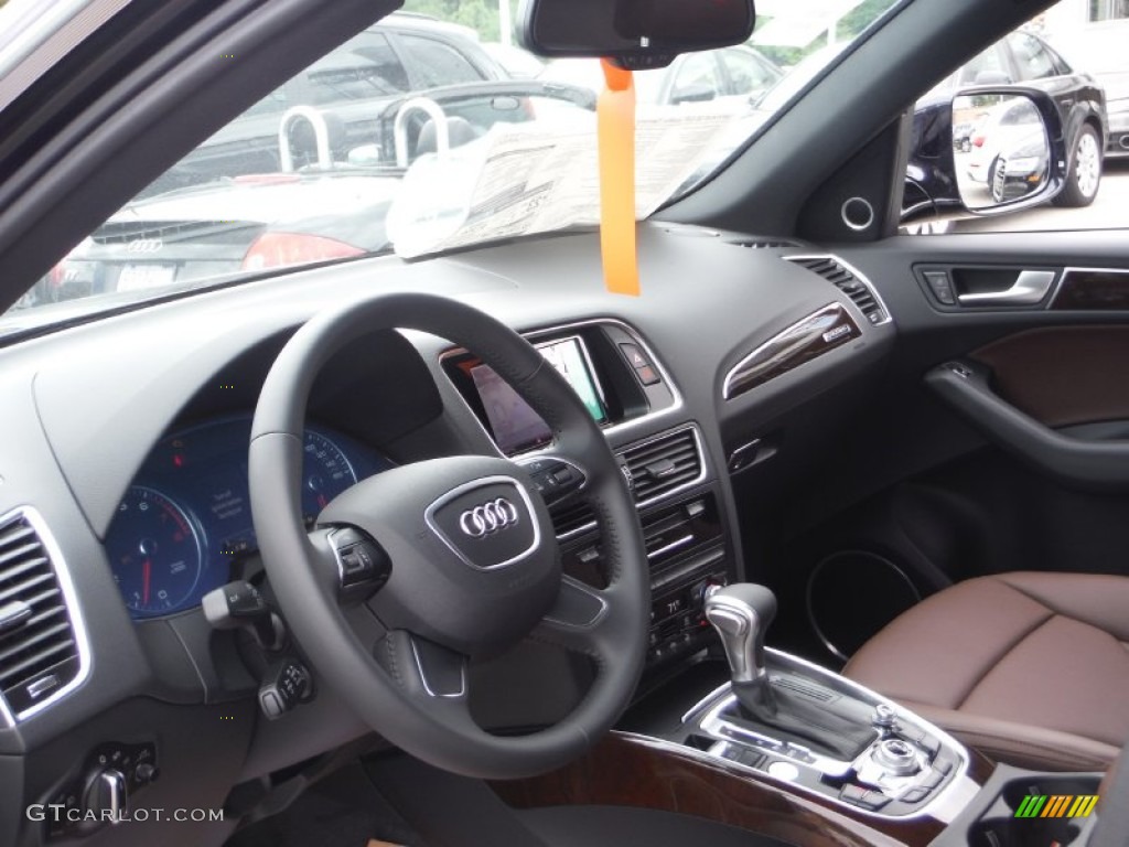 2016 Q5 2.0 TFSI Premium quattro - Moonlight Blue Metallic / Chestnut Brown photo #19