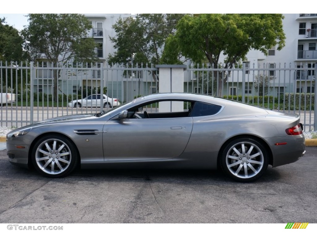 Titanium Silver 2005 Aston Martin DB9 Coupe Exterior Photo #106656701