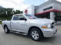 2011 Bright Silver Metallic Dodge Ram 1500 SLT Quad Cab 4x4  photo #1