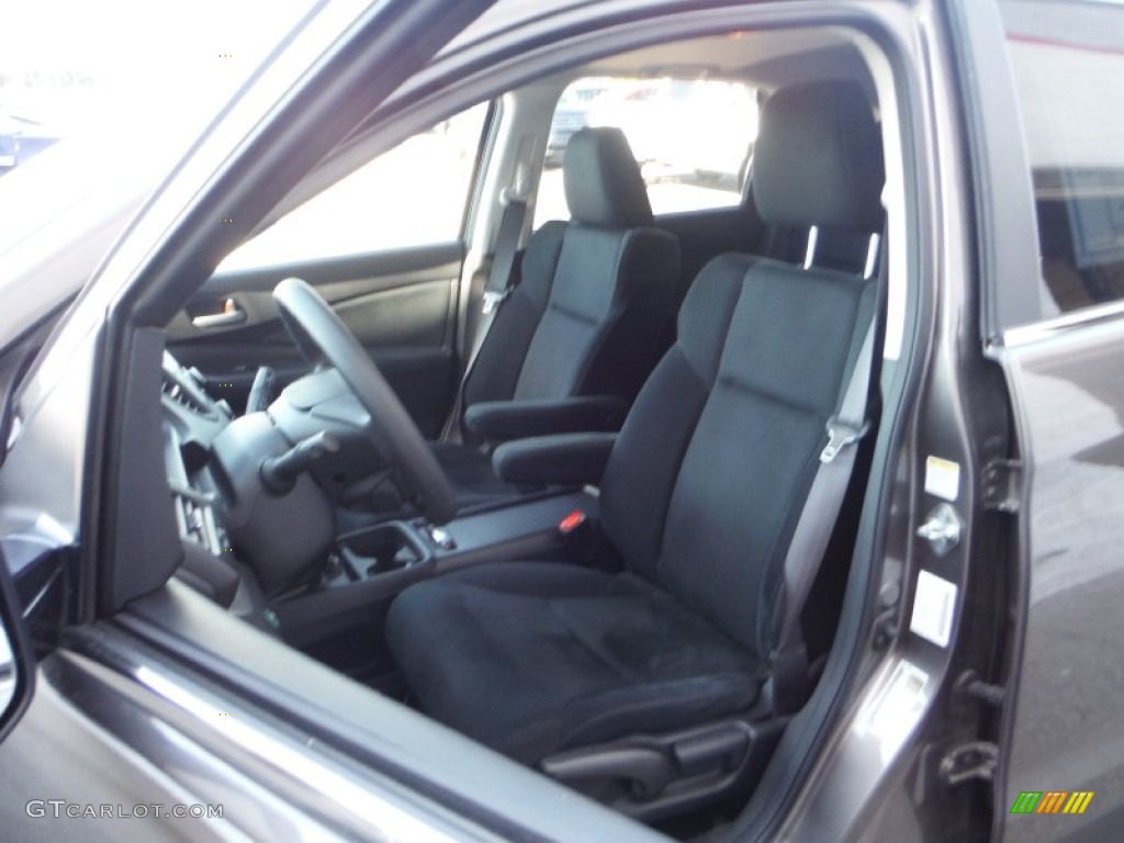 2014 CR-V EX AWD - Urban Titanium Metallic / Black photo #12