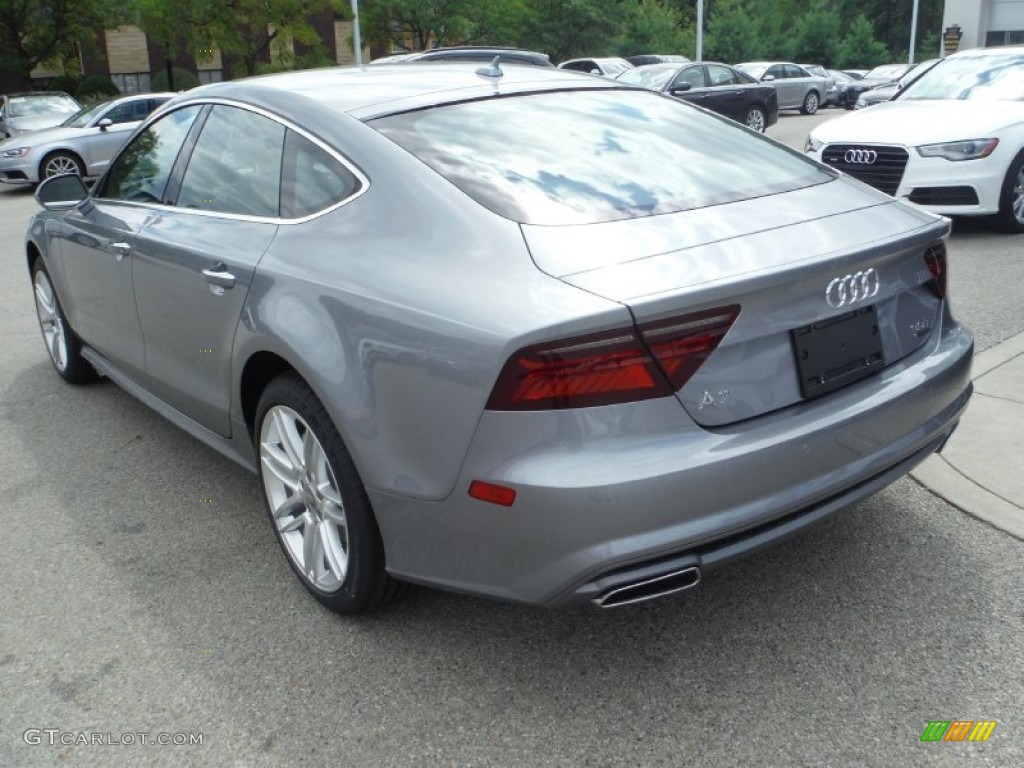 2016 A7 3.0 TFSI Premium Plus quattro - Tornado Grey Metallic / Black photo #15