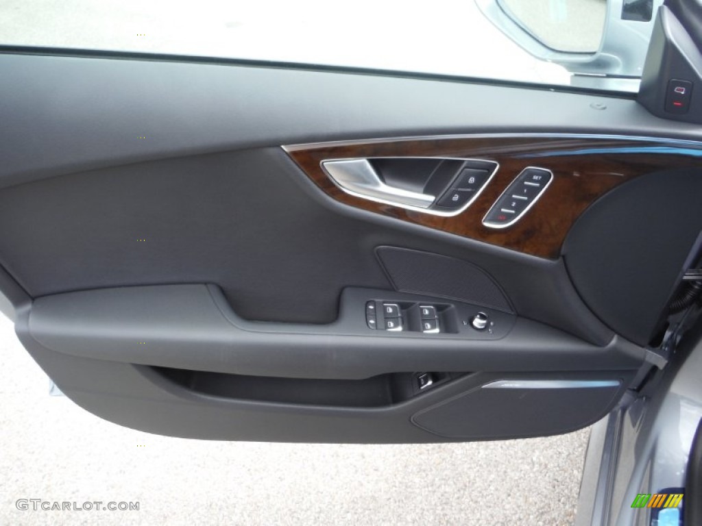 2016 Audi A7 3.0 TFSI Premium Plus quattro Black Door Panel Photo #106659131