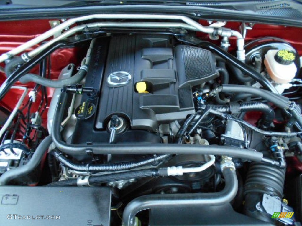 2007 Mazda MX-5 Miata Grand Touring Roadster 2.0 Liter DOHC 16-Valve VVT 4 Cylinder Engine Photo #106660235